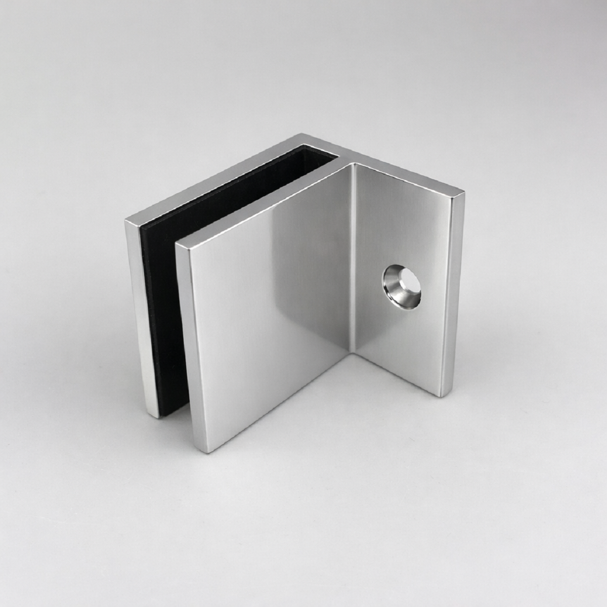 Shower bracket, pictured in polished chrome. Actual colour of this product listed is Satin Chrome